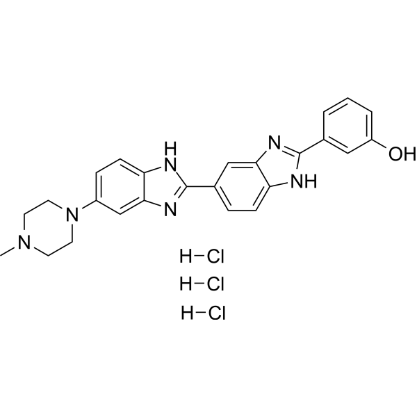 HOE-S 785026 trihydrochloride (meta-Hoechst trihydrochloride) 2320308-12-9